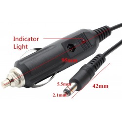 Cable mechero 12v para Cargadores series TR-0