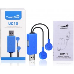 Mini Cargador Magnético USB para Baterías de Litio