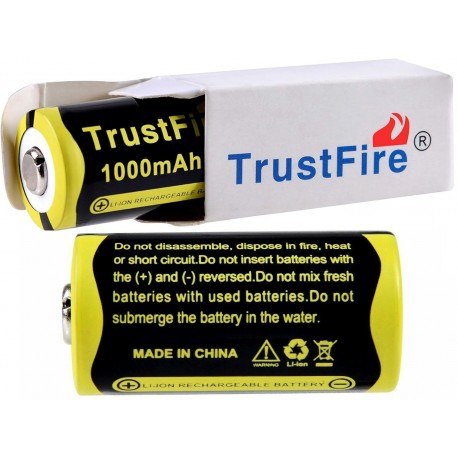 Baterías de Litio 17335, 3v 1000mAh