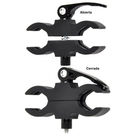 Soporte Montura 110-25-30mm cierre palanca