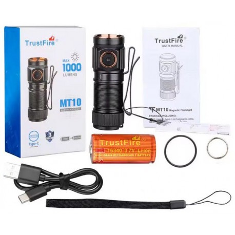 Mini Linterna Led Trustfire MT10 1000 Lúmenes