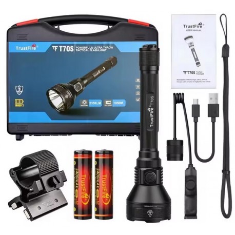 Linterna de Caza 2300 Lúmenes Trustfire T70S