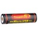 Batería de Litio 14500 Recargable USB Trustfire 650mAh