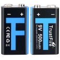 Batería de Litio 6F22 9v USB Trustfire Protegida