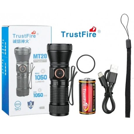 Mini Linterna Led Trustfire MT20 1050 Lúmenes