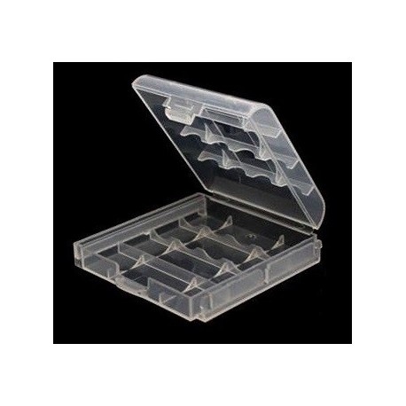 Estuches de 4 Baterías 14500/AA/R6