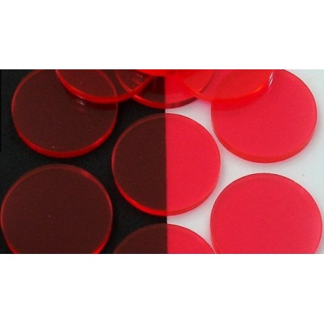 Filtros acrílicos de 52mm para linternas