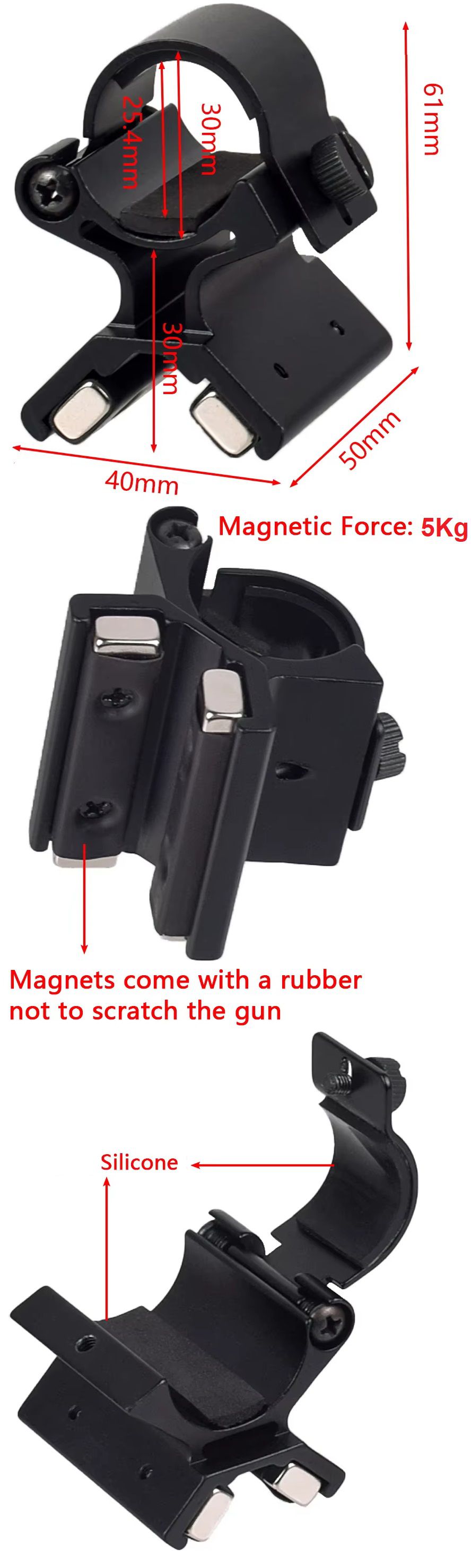 Soporte Montura Magnetica para Armas