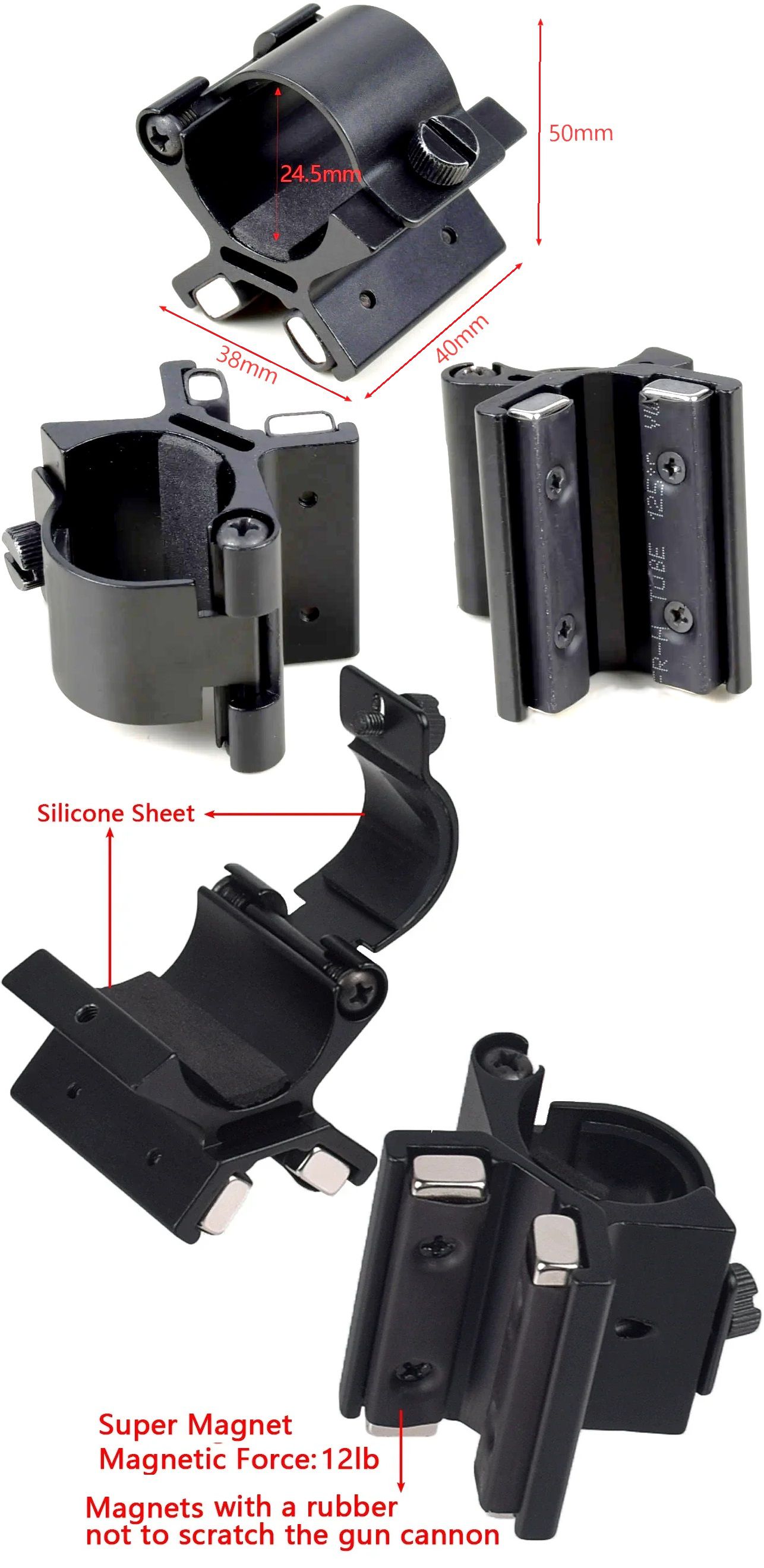 Soporte Montura Magnetica para Armas