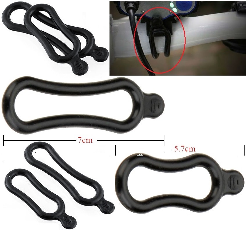 Soporte de goma bici