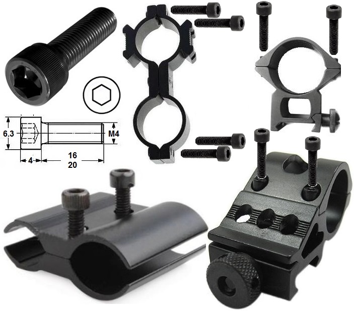 tornillo allen para monturas